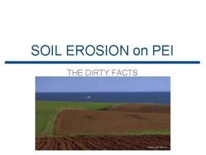 Soil loss estimation