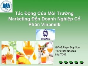 Cơ cấu tổ chức của vinamilk