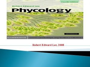 Classification of algae by lee 2008 pdf