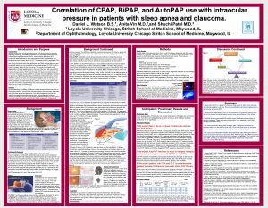 Correlation of CPAP Bi PAP and Auto PAP