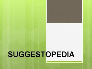 Suggestopidia