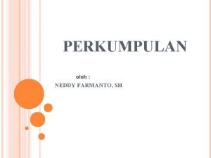 Dasar hukum perkumpulan