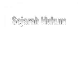 Salah satu warisan peradaban
