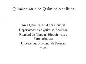 Qumica Qumica