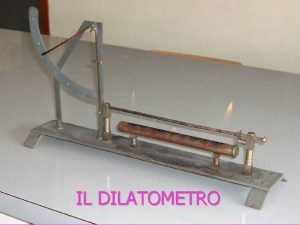 Dilatometro lineare