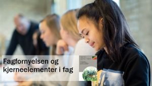 Fagfornyelsen kjerneelementer