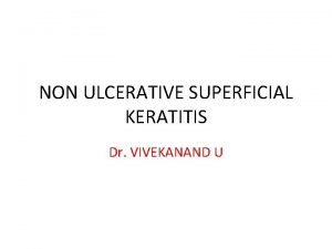Diffuse superficial keratitis