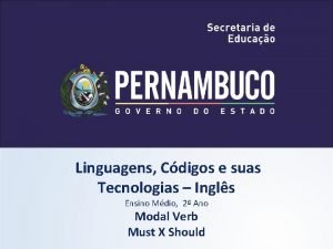 Linguagens Cdigos e suas Tecnologias Ingls Ensino Mdio