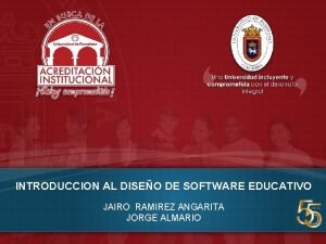 Introduccion del software educativo