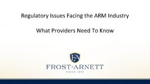 Arm industry collections