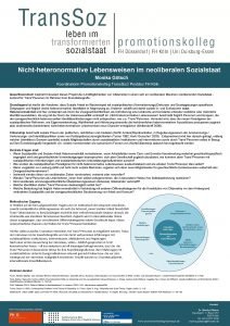 Nichtheteronormative Lebensweisen im neoliberalen Sozialstaat Monika Gtsch Koordinatorin