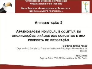 6 congresso brasileiro de psicologia