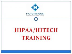 Hitech training