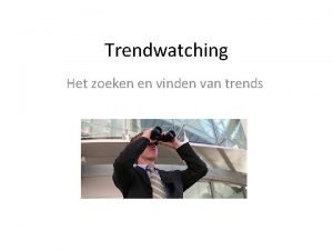 Trends herkennen