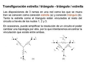 Estrella triángulo Estrella triángulo