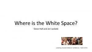 White space meaning