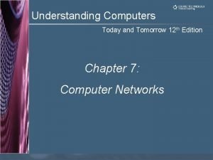 Understanding computers today and tomorrow