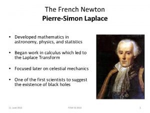 Pierre simon laplace