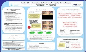 Cognitive Effort Influences Acoustic Prominence The Impact of