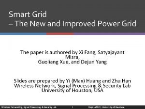 Smart Grid The New and Improved Power Grid