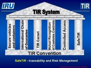 Safe tir