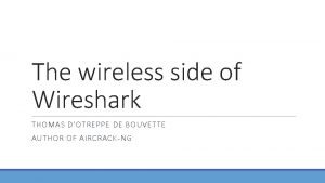 Wireshark mac