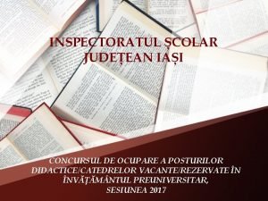 Isj iasi resurse umane