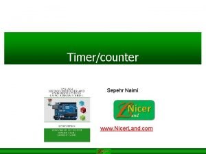 Timercounter Sepehr Naimi www Nicer Land com A