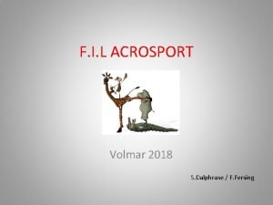 F I L ACROSPORT Volmar 2018 S Dalphrase