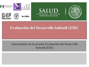 Escala de desarrollo infantil edi