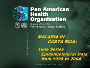 Costa rica malaria