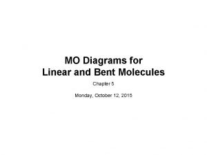 Fhf- molecular orbital diagram