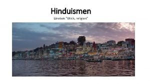 Hinduismen Lrobok Utkik religion Sid 74 75 Hinduismen