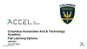 Columbus humanities arts and technology academy