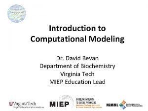 Multiscale modeling