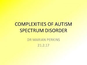 Social pragmatic communication disorder vs autism