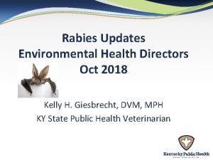 Kentucky rabies map