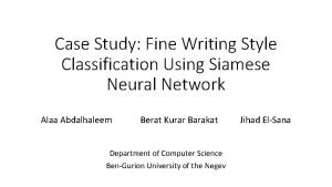 Siamese writing