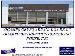 Ocampo agencia aduanal