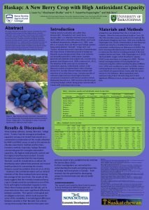 Haskap A New Berry Crop with High Antioxidant