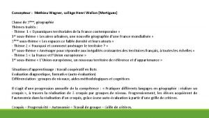 College henri wallon martigues