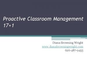 17 proactive classroom management strategies