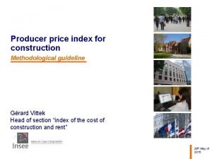 Producer price index for construction Methodological guideline Grard