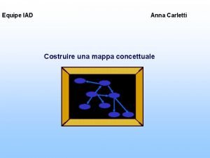 Mappa concettuale albero