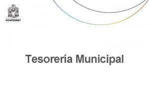 Tesorera municipal