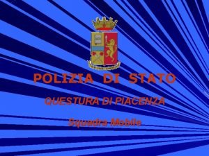 Polizia di stato piacenza