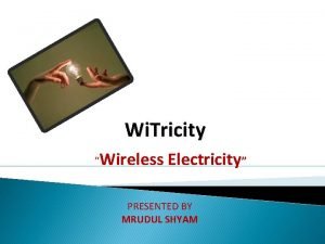 Tricity electricity