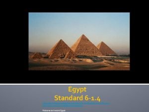 Egypt Standard 6 1 4 http player discoveryeducation