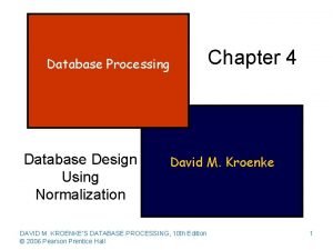 Normalization is an advantage for a read-only database.