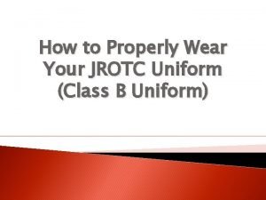 Class b jrotc uniform female Class b jrotc uniform female